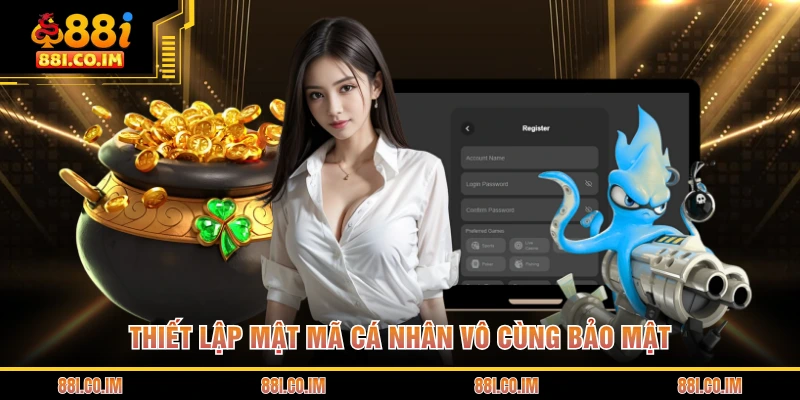 Thiết lập mật mã cá nhân vô cùng bảo mật